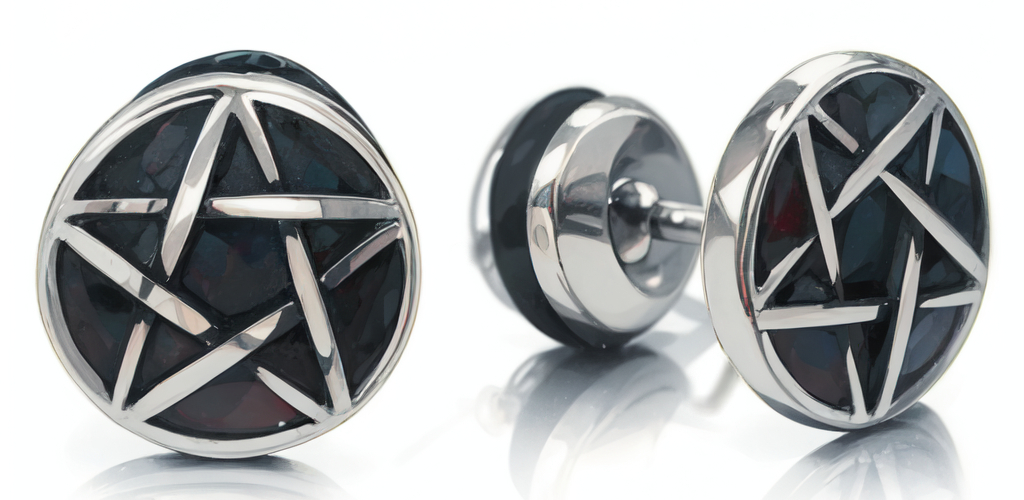 Pentagram Earrings