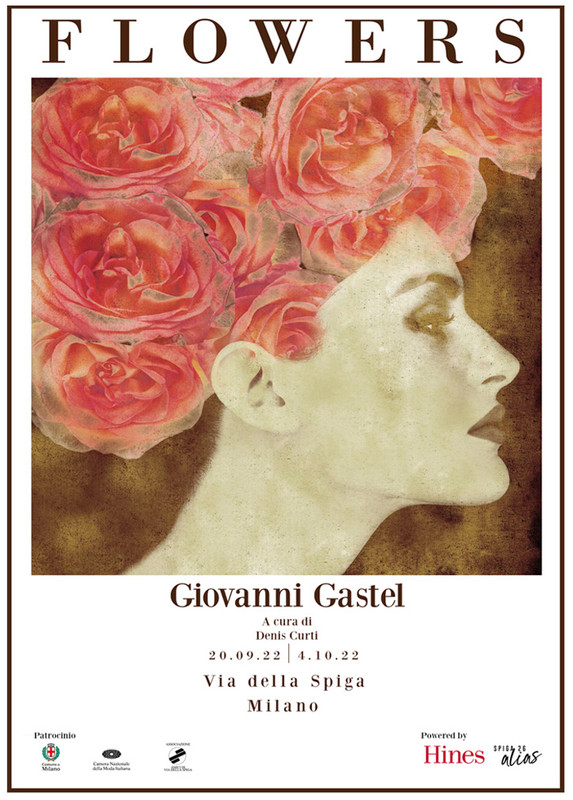Giovanni Gastel, a Milano Moda Donna la mostra "Flowers" 