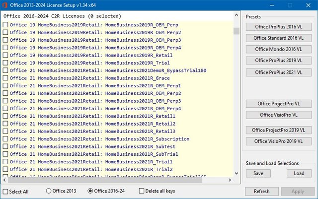 Office 2013-2024 License Setup 1.36