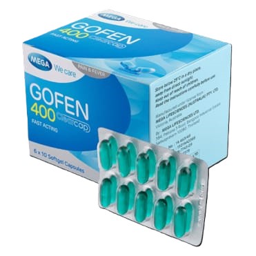 Gofen 400 Capsules 60`S