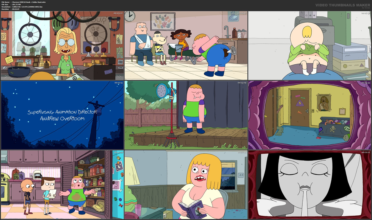 Clarence E09E10 Honk   Dollar Hunt.mkv