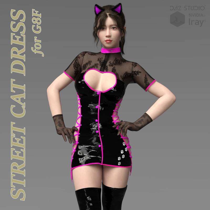 Street Cat Dress for G8F Street Cat Dress for G8F