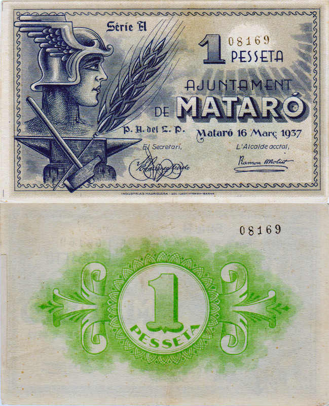 Guerra Civil Española 1936-39 Mataro-1-P