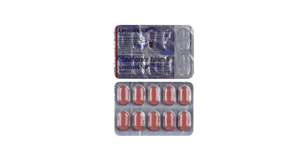 Levobact 500Mg Tabs 10`S