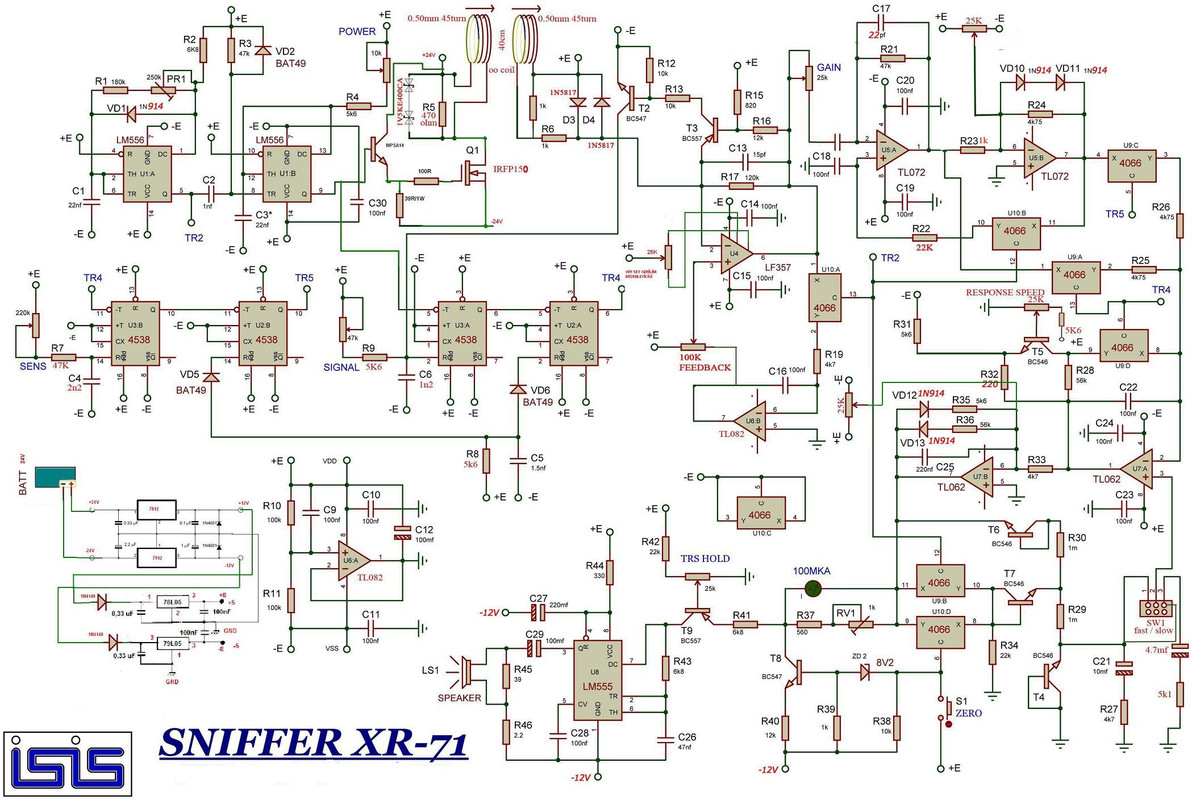 sniffer xr71 pro 24 volt b