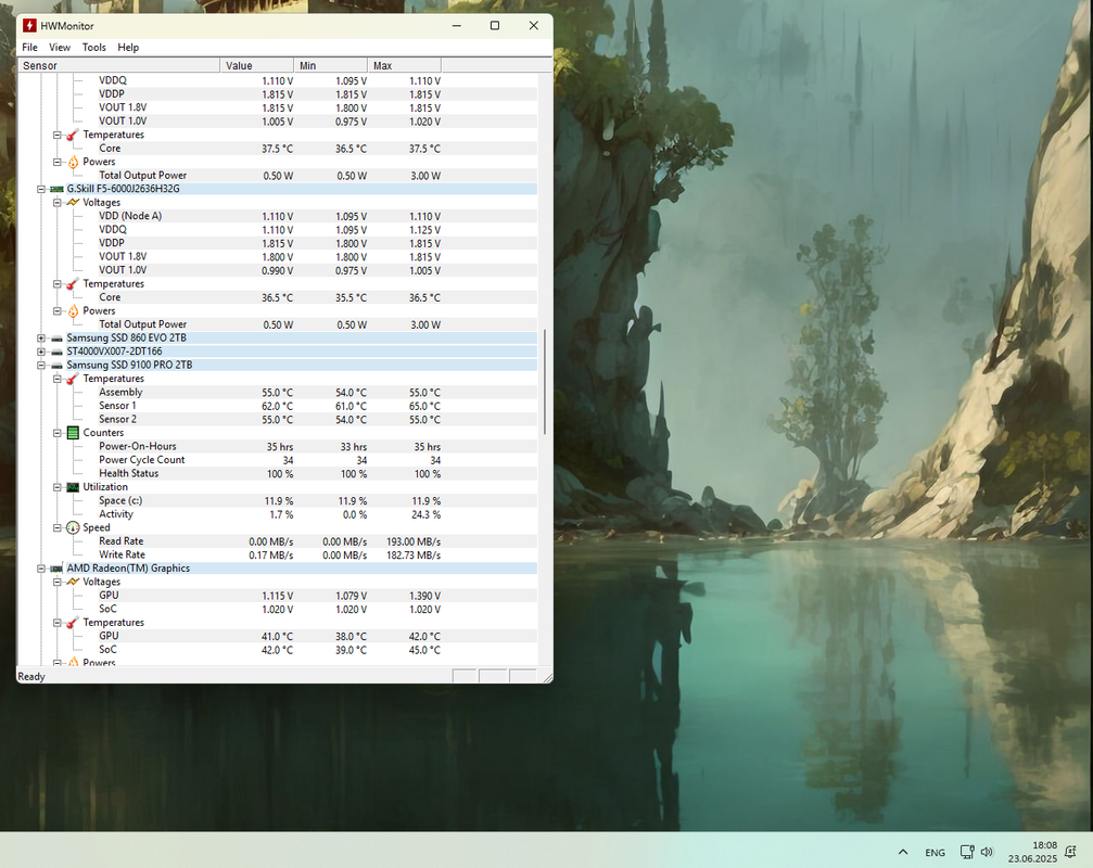 SSD при комнатной 24,5 (SSDV3)