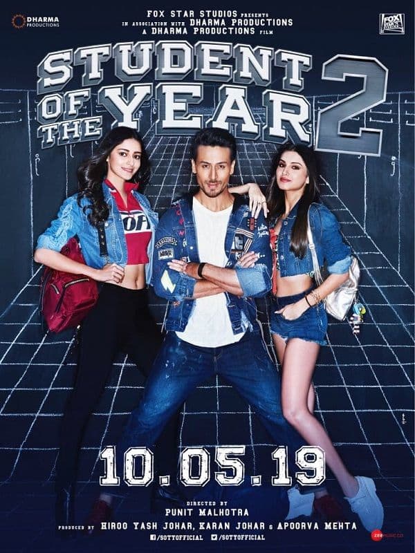 Student Of The Year 2 (2019) Hindi Full Movie pDVDRip x264 400MB Download