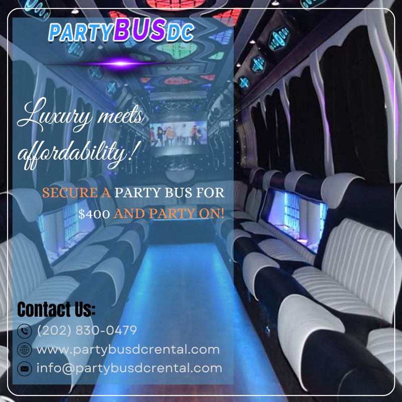 Party Bus For $400