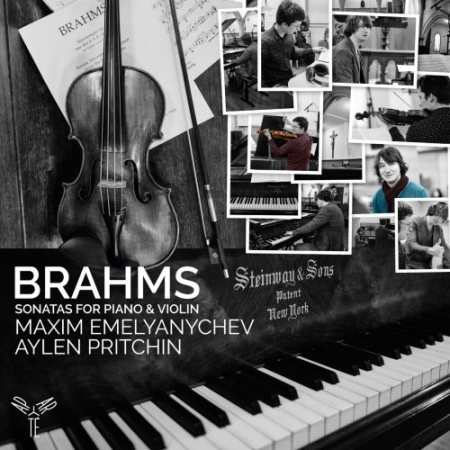 Maxim Emelyanychev & Aylen Pritchin - Brahms: Sonatas for Piano and Violin (2021) Hi-Res