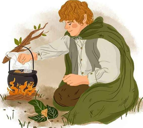 Pesci e patate alla Sam Gamgee. Una ricetta hobbit dans Andrea Monda Sam