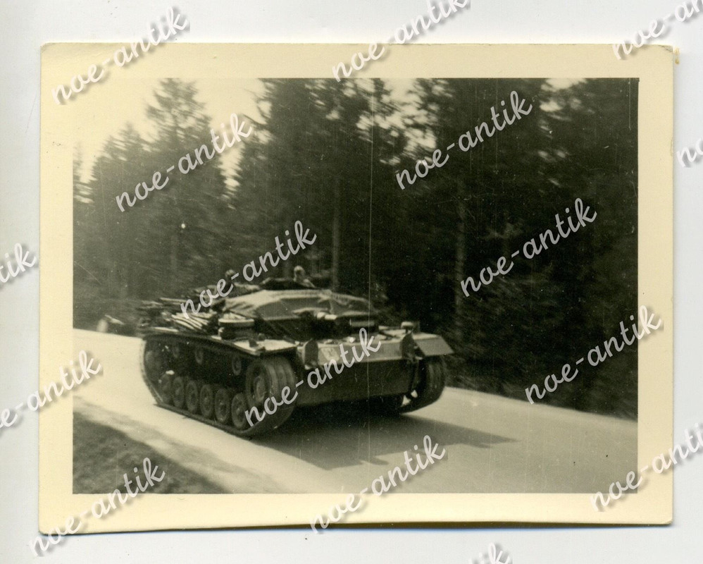 Foto Sturmgeschütz StuG in voller Fart, Truppenk