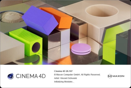 Maxon Cinema 4D Studio R26.107