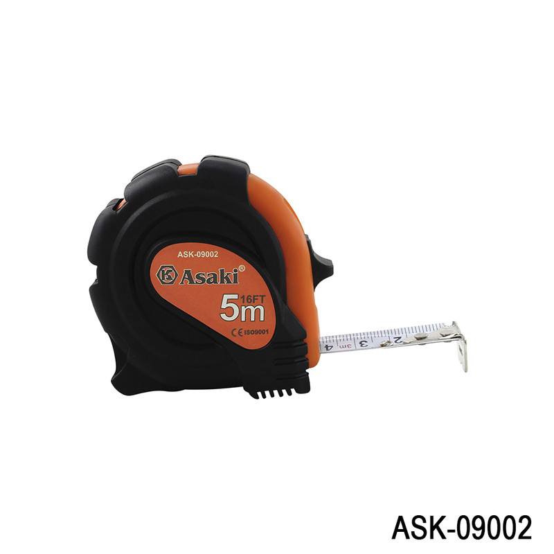 WINCHA PLASTICA COLOR 5MX19MM ASAKI