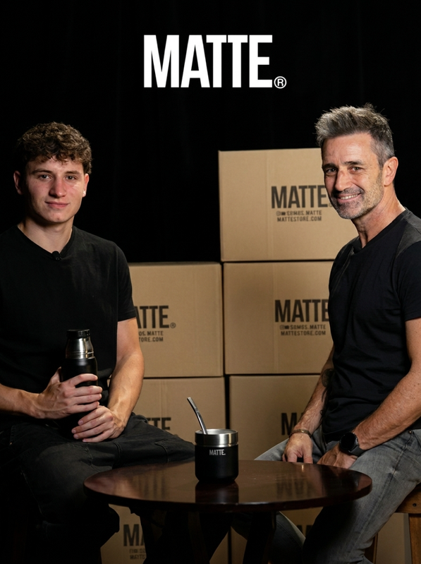 Nico y Valentín, fundadores de MATTE