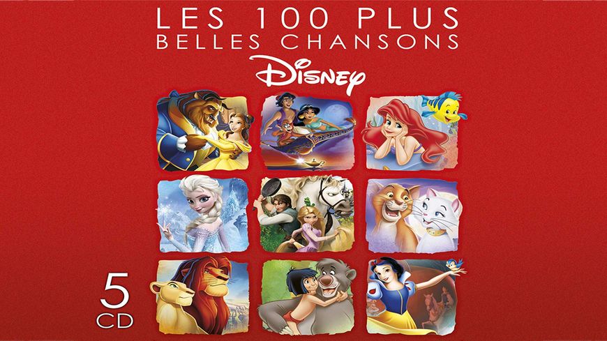 870x489 ok1 - Les 100 Plus Belles Chansons Disney (5 CDS)