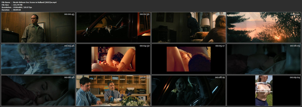 Nicole Kidman Sex Scene in Holland (2025)w mp4