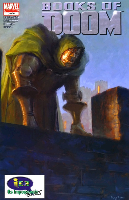 Capa da HQ Livros Doom #03 (2006)