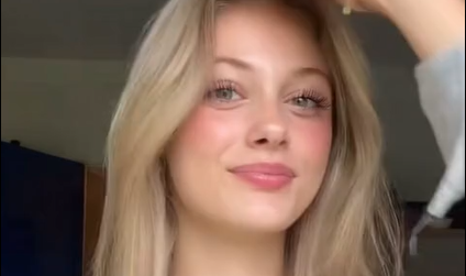 Girl Showing Her Naked Big Tits Close Up