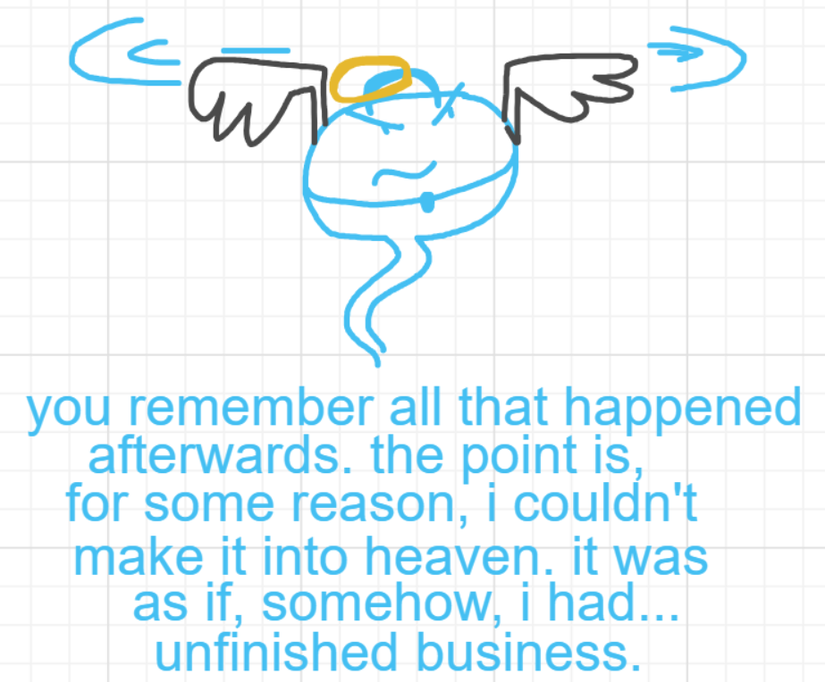 A panel from A Murder On The, episode six of the Board Boards object show by Furretwalk/WalkingFurret.