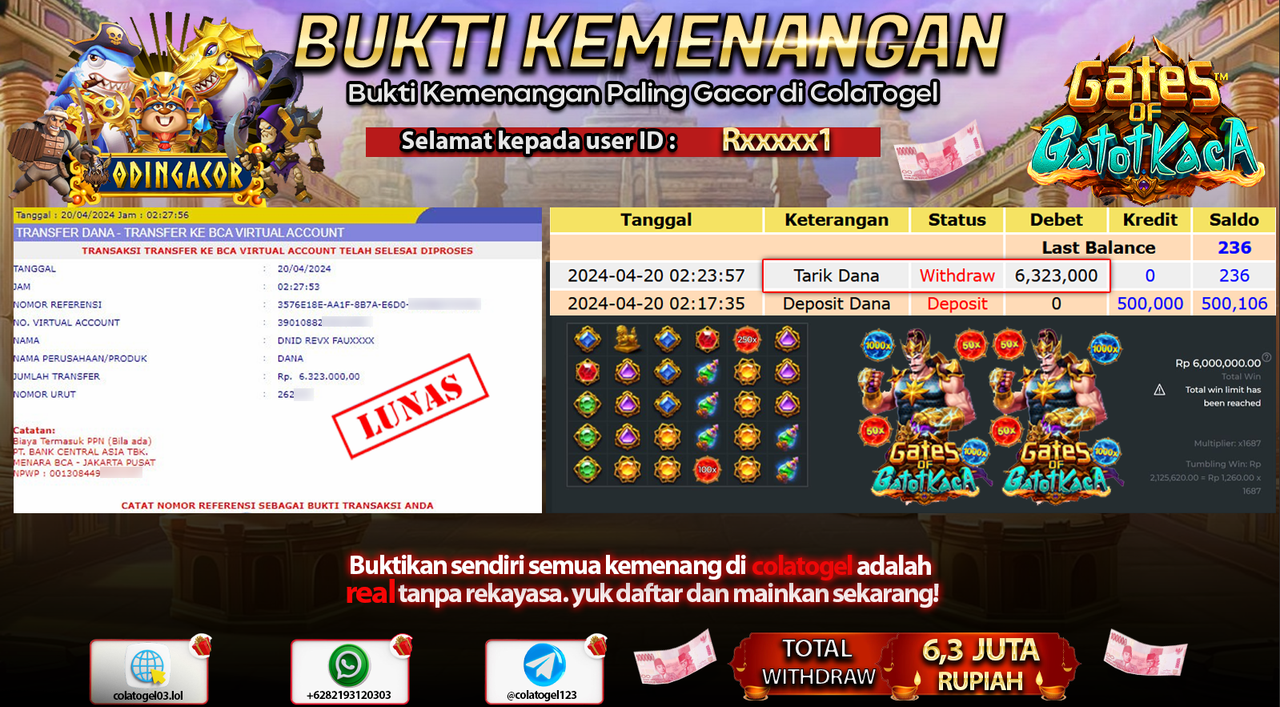 JACKPOT SLOT GACORR!!