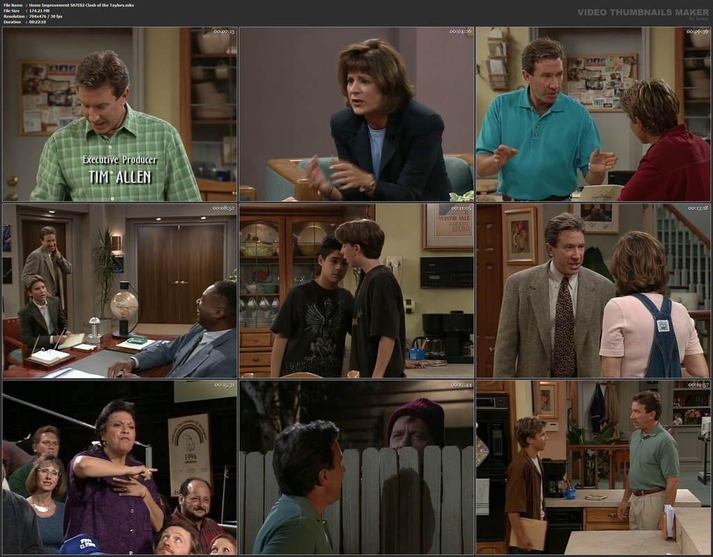 Home Improvement S07E02 Clash of the Taylors.mkv