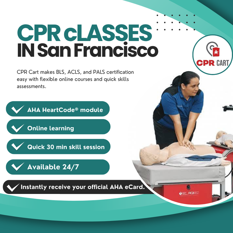 Complete Your BLS, ACLS or PALS Training in San Francisco