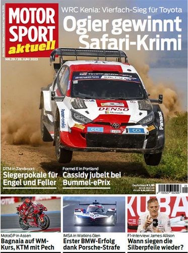 Cover: Motorsport Aktuell Magazin No 29 vom 28  Juni 2023