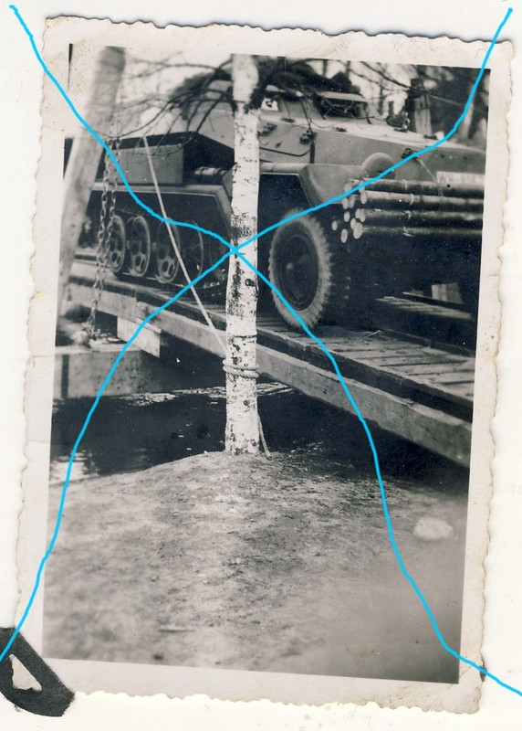 Sd. KFZ SPW Schützen-Panzer Halbkette WH-Kennung