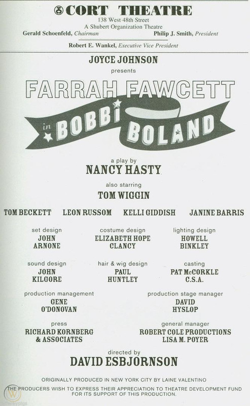 November 2003: Why did Farrah Fawcett's