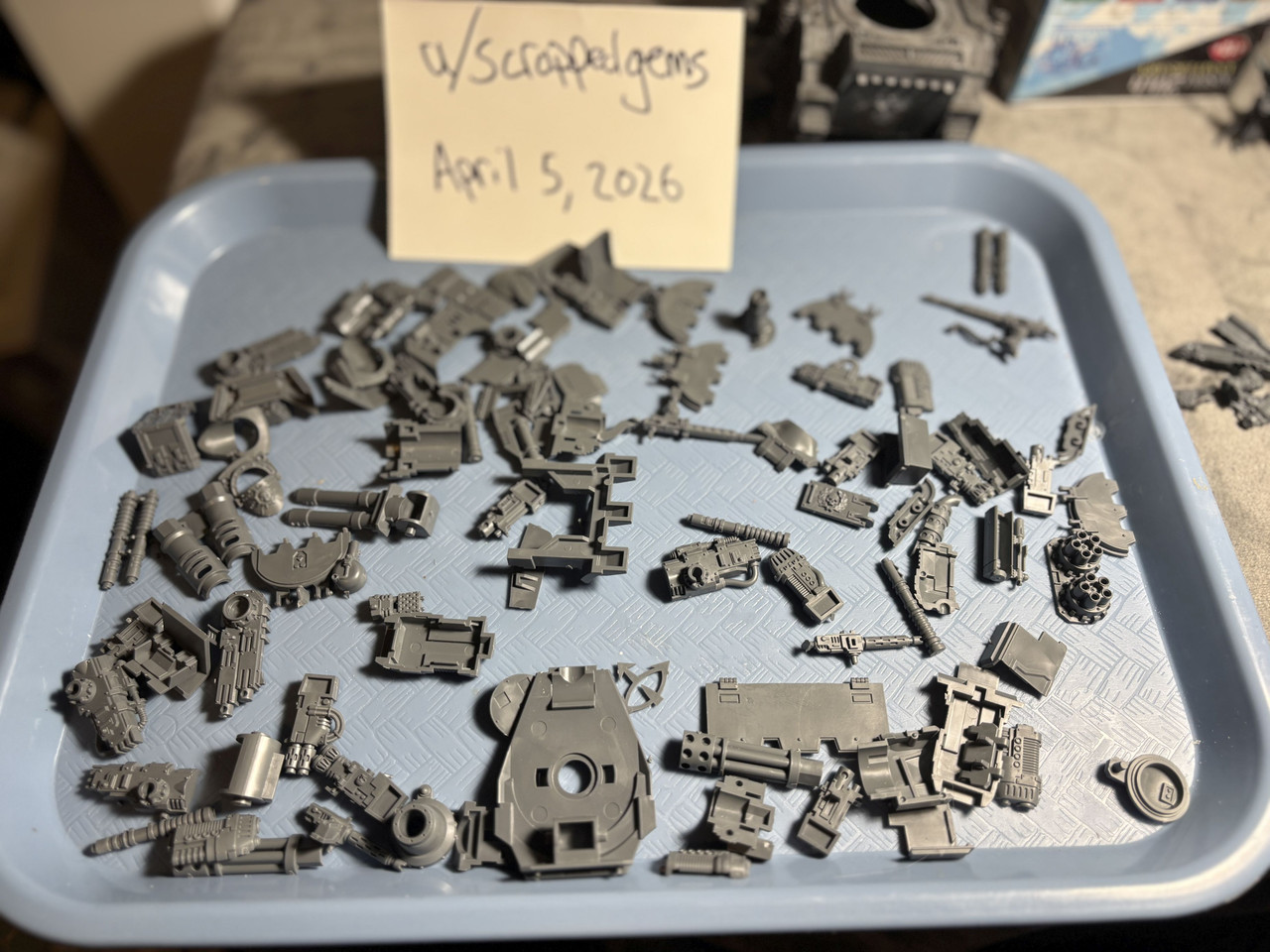 Tanks Dreadnoughts Random Assorted Bits 01