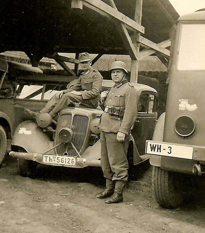 Gebirgsjäger Mountain Troops w 7. Gebirgs-Division Marked Vehicles! (1)