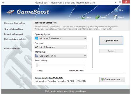 PGWare GameBoost 3.11.9.2020 Multilingual