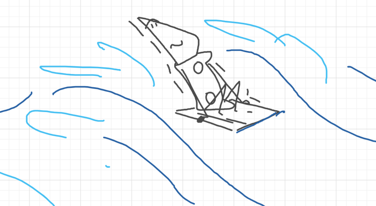 A panel from The Prime Number Few, episode eight of the Board Boards object show by Furretwalk/WalkingFurret.
