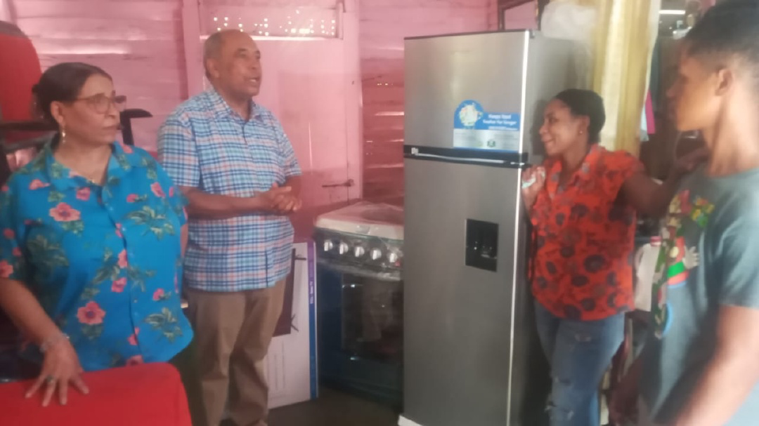 Donación de electrodomésticos