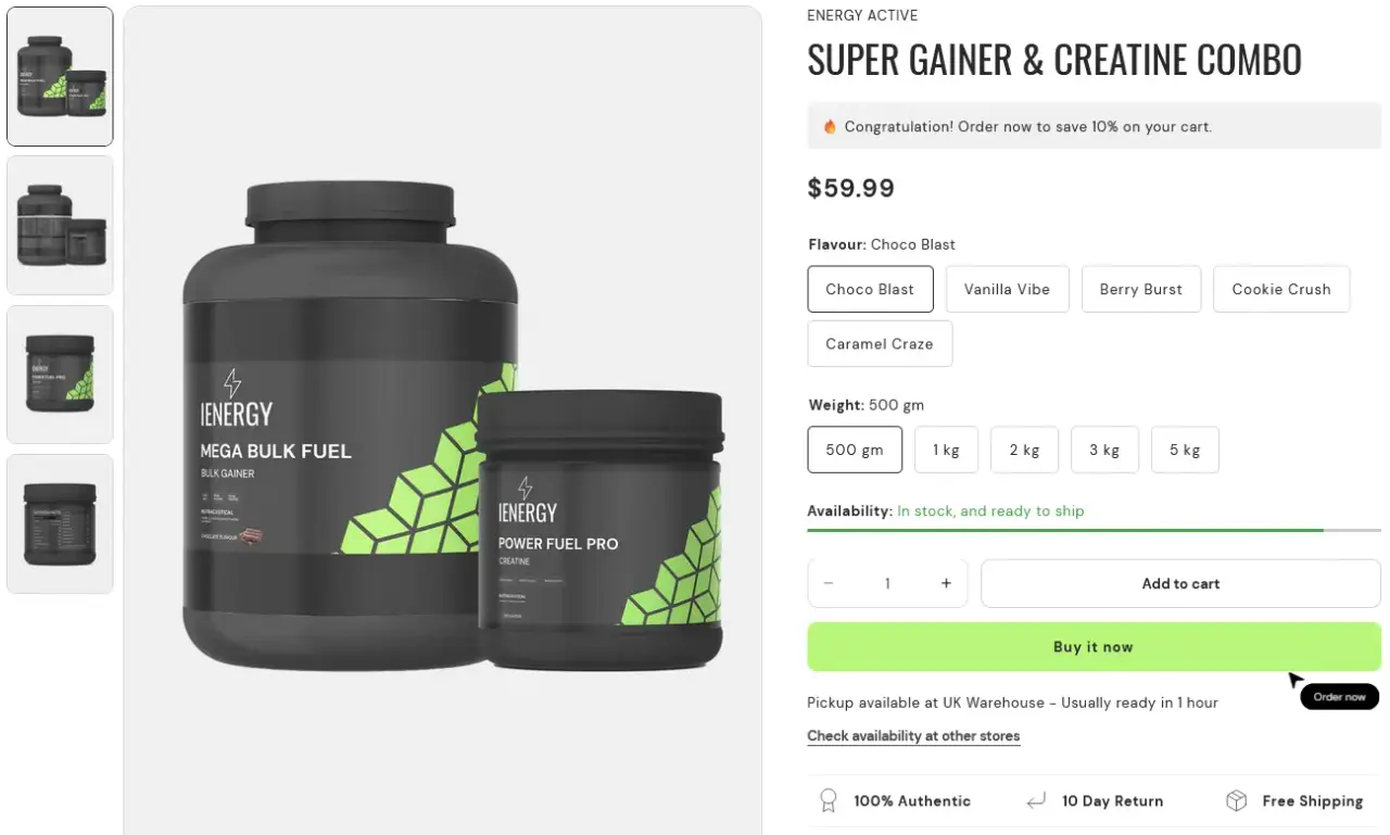 Product disc Store visuals x1 3