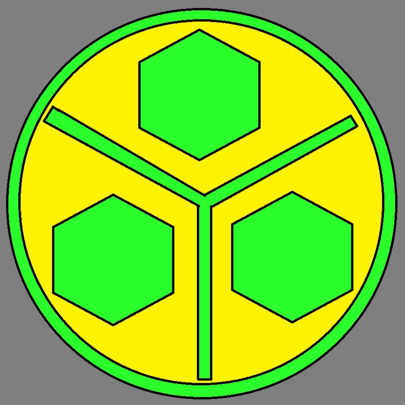 MS Paint, C&C Tiberium Hazard Rosette