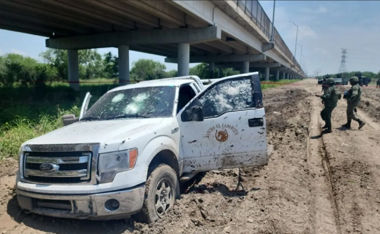 Balacera aterroriza a conductores en Puente Internacional Reynosa-Pharr: video