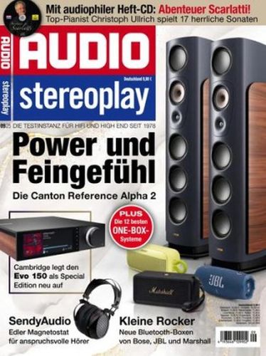 Cover: Audio Stereoplay Magazin September No 09 2025