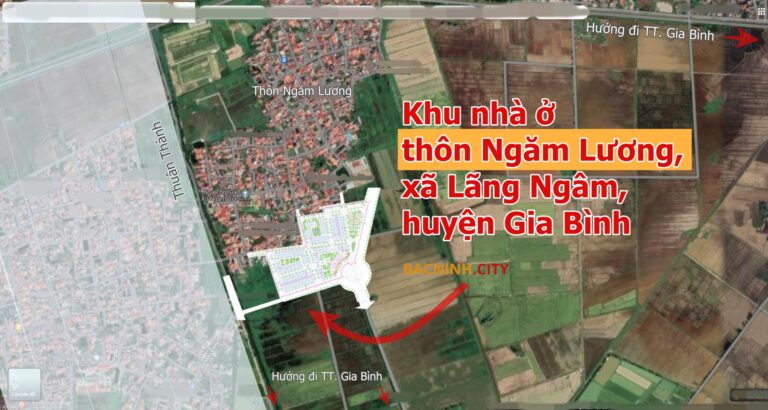 Khu nhà ở thôn Ngăm Lương tại xã Lãng Ngâm, huyện Gia Bình Khu nhà ở thôn Ngăm Lương tại xã Lãng Ngâm, huyện Gia Bình