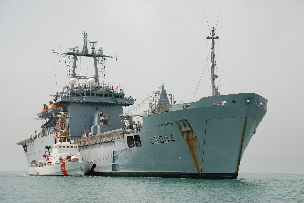 RFA Sir Bedivere (L.3004) в Персидском заливе