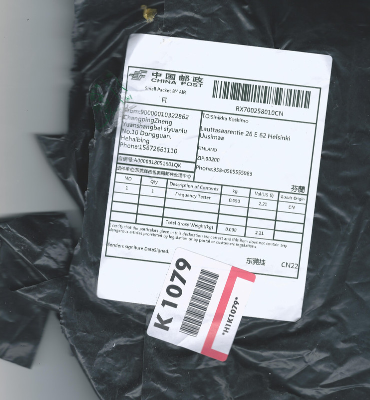 50 MHz counter toimitus