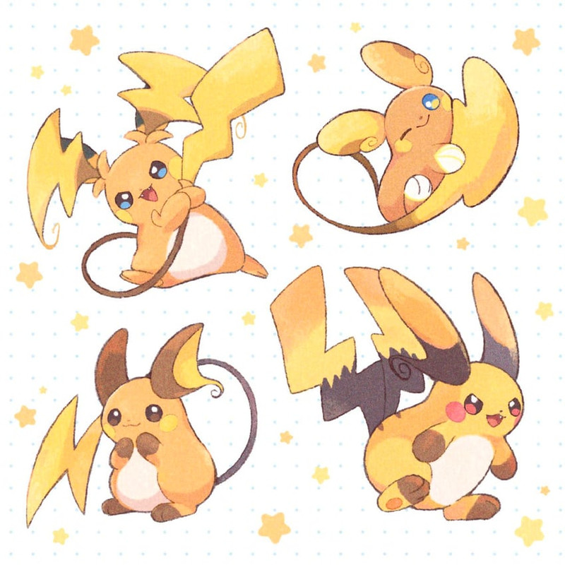 raichu-alolan-raichu-mega-raichu-y-and-m