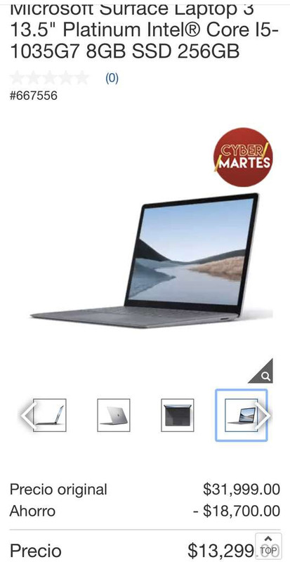 Costco: Microsoft Surface Laptop 3 13.5” i5 
