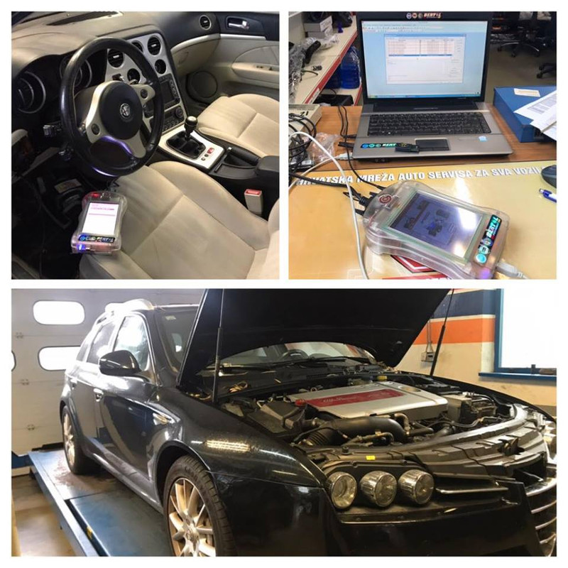 AR 159 2.4 MJet, Chip 20%, DPF i EGR off