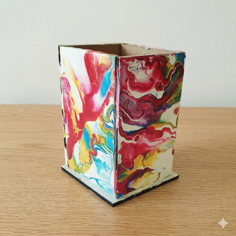 Fluid Art on Pen Stand DIY Kit 