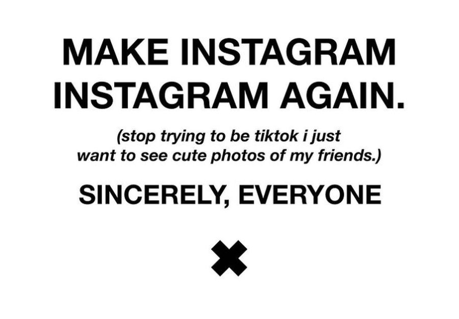 Make Instagram Instagram Again