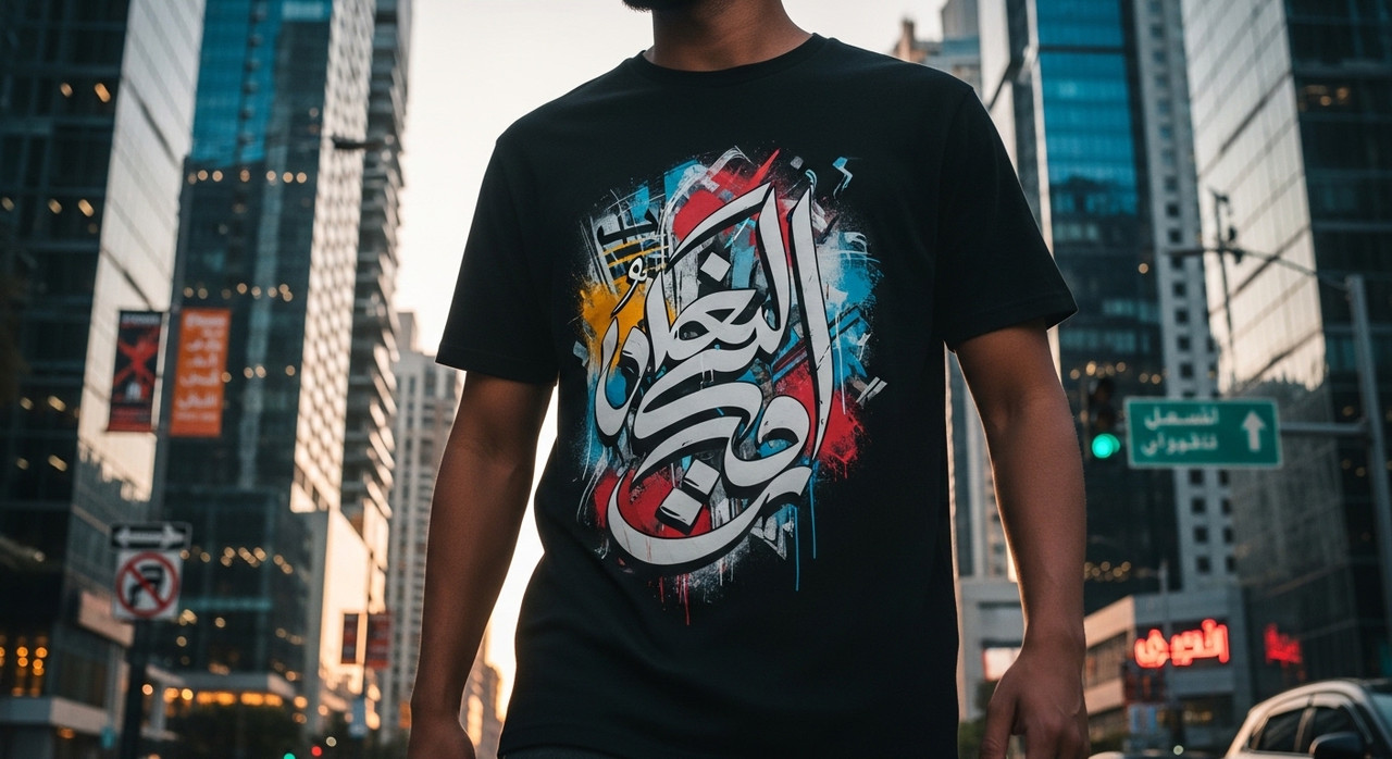 Street Arabic Hoodie – Night 4