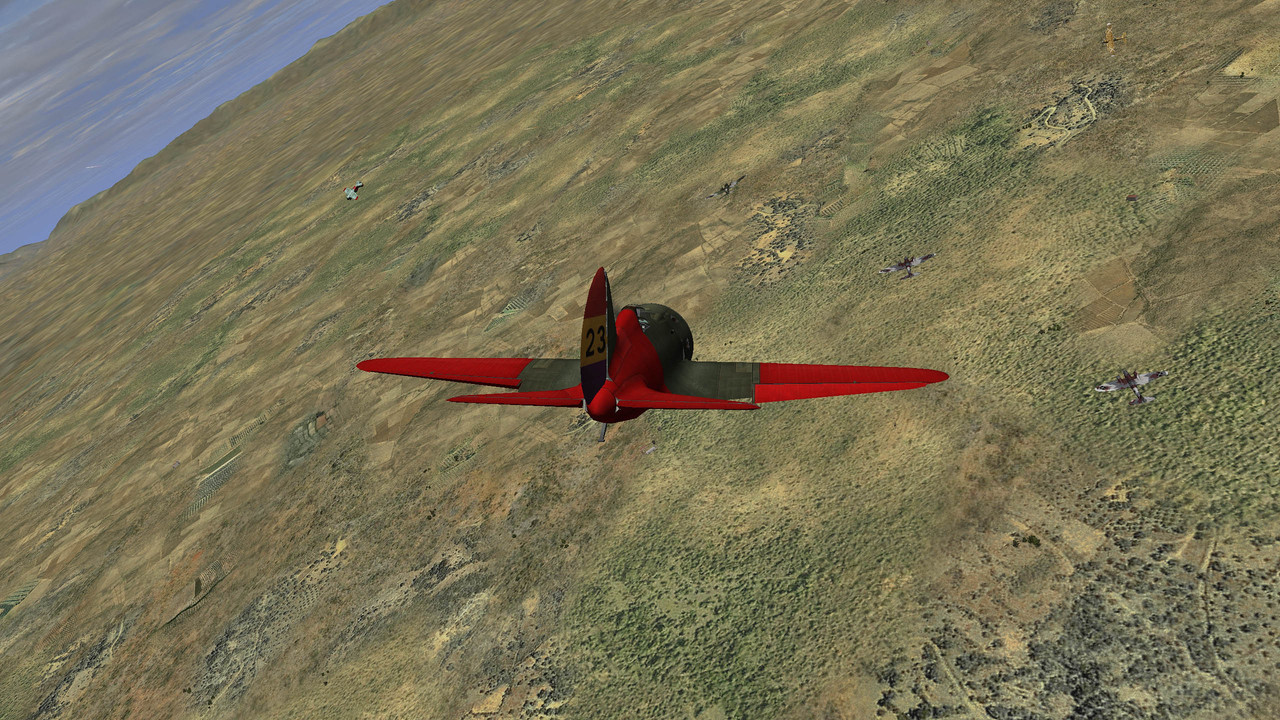 I-16Type10 'Mosca' Grupo 21 Spain 38-39