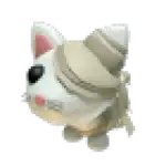 Halloween White Mummy Cat