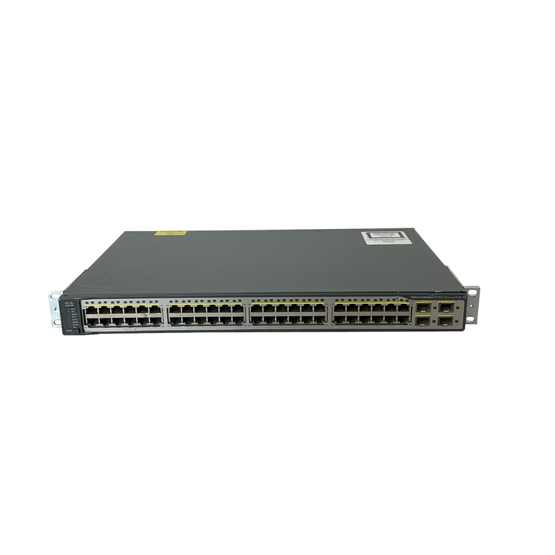Cisco 3750 series PoE-48 WS-C3750V2-48PS-S V09 | eBay